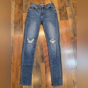 KanCan Distressed Skinny Jeans